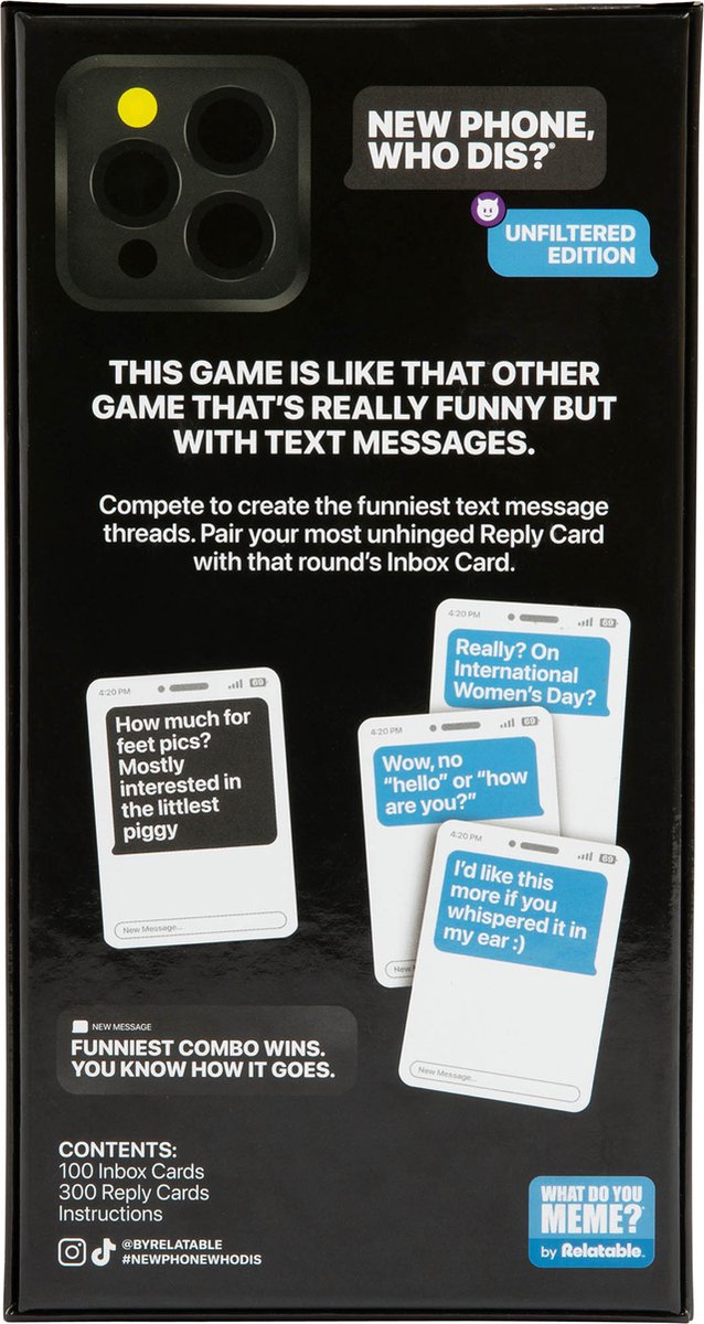 New Phone Who Dis? (ENG)