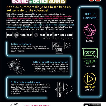 Hitster Battle Of The Generations (NL)