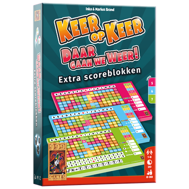 Keer op Keer: Scoreblok 3 stuks Level 5, 6 en 7 (Accessoires)