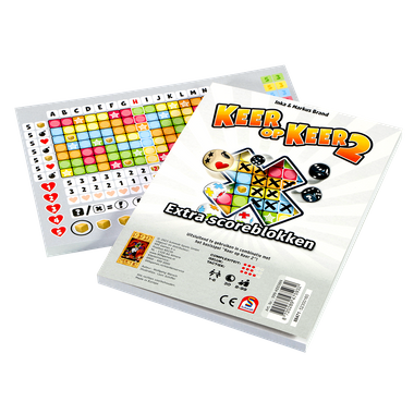 Keer op Keer 2: Scoreblok 2 stuks Level 1  (Accessoires)