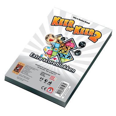 Keer op Keer 2: Scoreblok 2 stuks Level 1  (Accessoires)