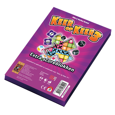 Keer op Keer 3 Extra Scoreblokken (accessiores) (NL)