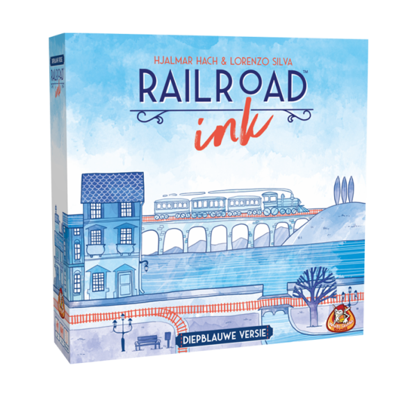 Railroad Ink Diepblauw (NL)