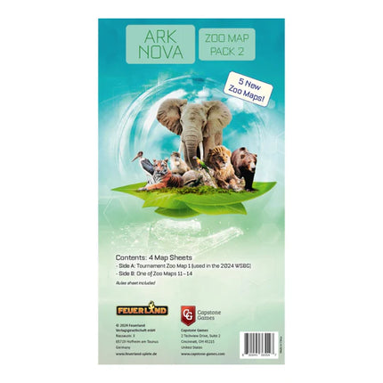 Ark Nova - Dierentuinplattengrond SET 2 (NL)