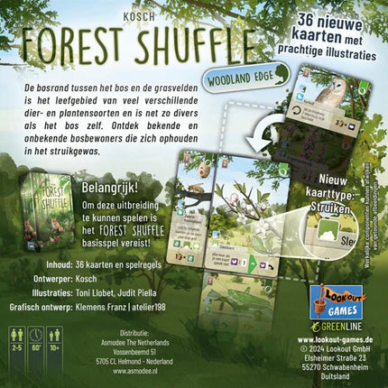 Forest Shuffle Woodland Edge (Uitbreiding) (NL)