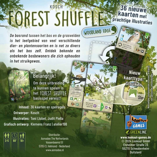 Forest Shuffle Woodland Edge (Uitbreiding) (NL)