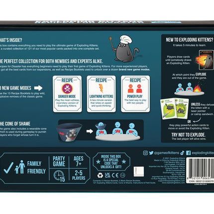 Exploding kittens Recipes for Disaster (Engels)
