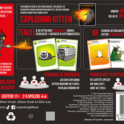 Exploding Kittens NSFW 18+ (NL)