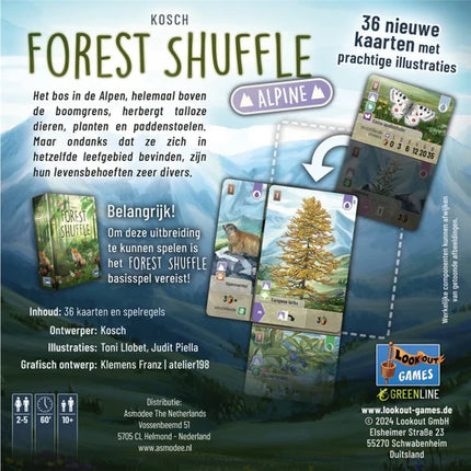 Forest Shuffle Alpine (Uitbreiding) (NL)
