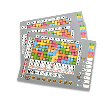 Keer op Keer 2: Scoreblok 2 stuks Level 1  (Accessoires)