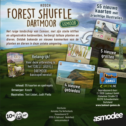 Forest Shuffle Dartmoor: Exmoor uitbreiding (NL)