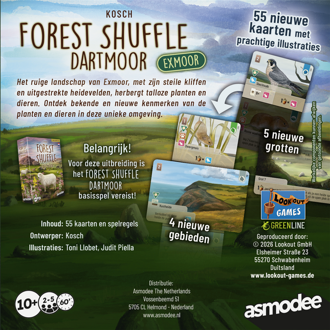 Forest Shuffle Dartmoor: Exmoor uitbreiding (NL)