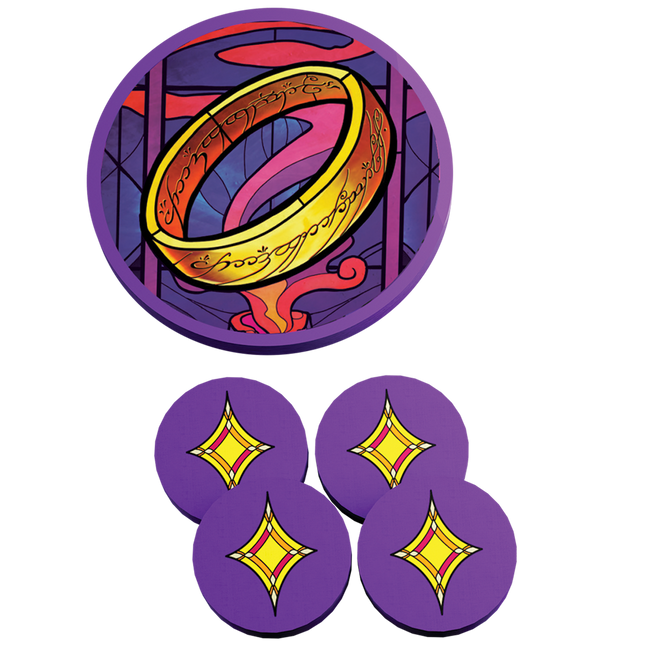 The Lord of the Rings the Fellowship of the Ring Trick-Taking game (NL)