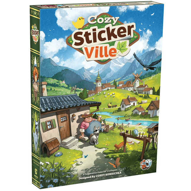 Cozy Stickerville (ENG)